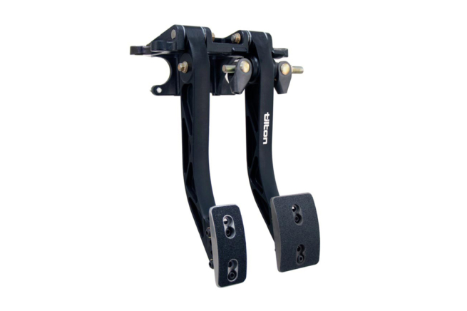 TILTON 600-Series 2-Pedal Underfoot Assembly 鍛造鋁合金輕量型兩件踏板總成 (離合器+煞車, 直立式) | JNK Motorsport by TAG Engineering Group