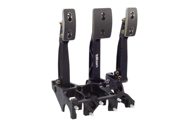 TILTON 600-Series 2-Pedal Underfoot Assembly 鍛造鋁合金輕量型兩件踏板總成 (離合器+煞車, 直立式) | JNK Motorsport by TAG Engineering Group