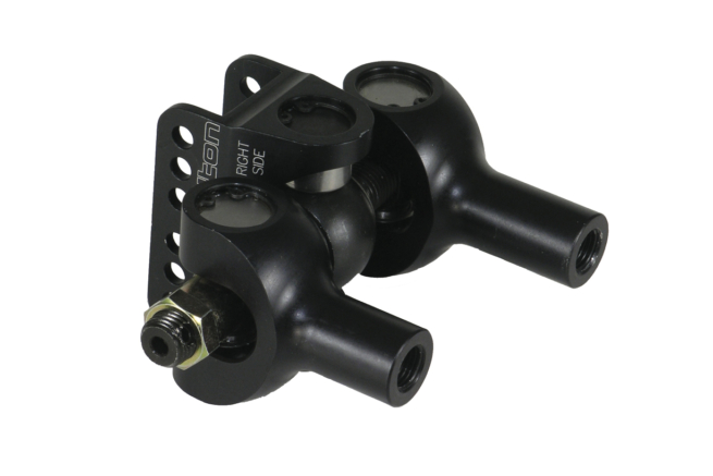 TILTON 600-Series 2-Pedal Underfoot Assembly 鍛造鋁合金輕量型兩件踏板總成 (離合器+煞車, 直立式) | JNK Motorsport by TAG Engineering Group