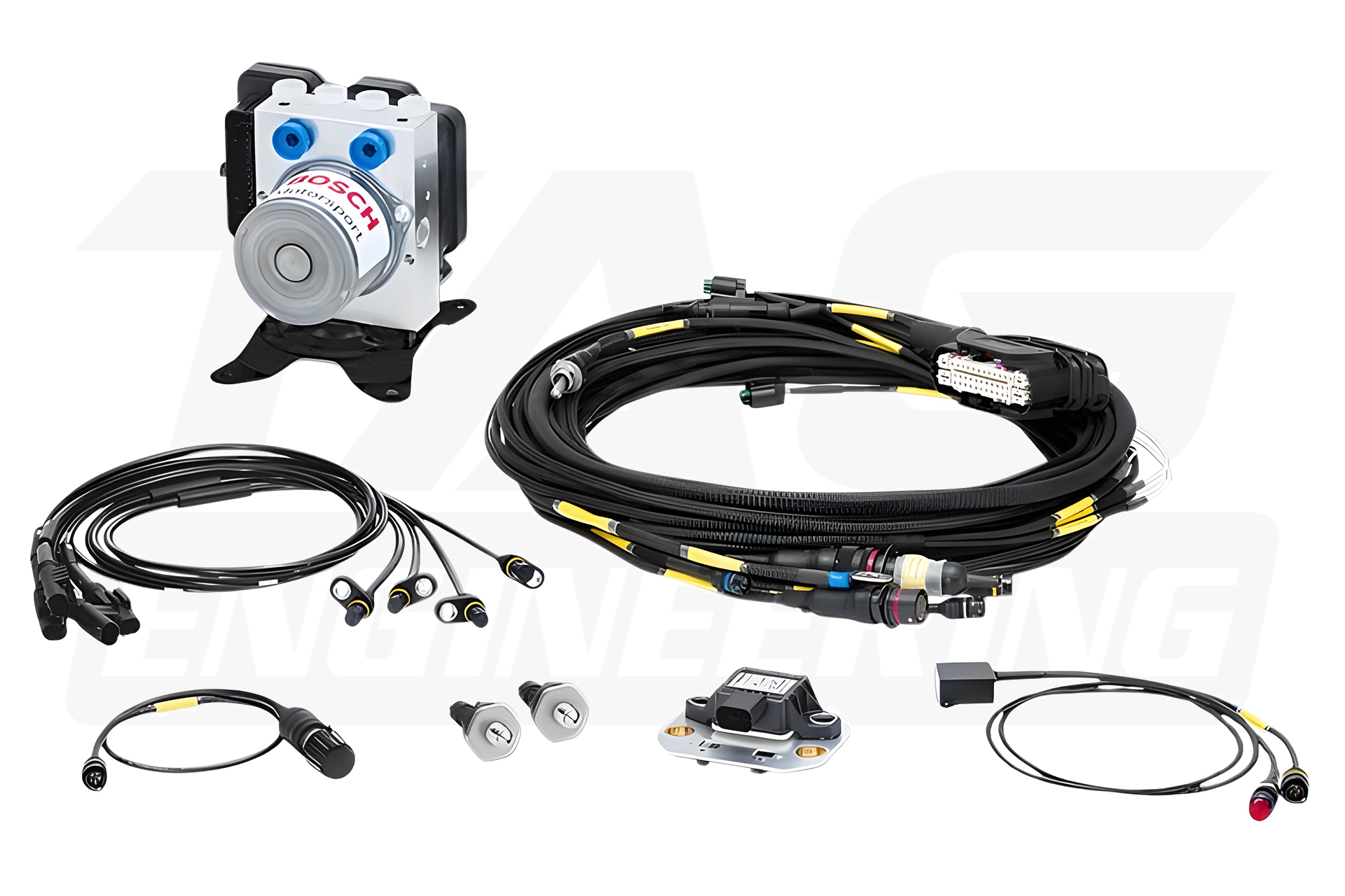 TILTON 600-Series 2-Pedal Underfoot Assembly 鍛造鋁合金輕量型兩件踏板總成 (離合器+煞車, 直立式) | JNK Motorsport by TAG Engineering Group