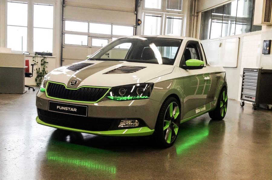 可愛創意 – 出自 Skoda 實習生之手的 Fabia Pickup Concept | JNK Motorsport by TAG Engineering Group