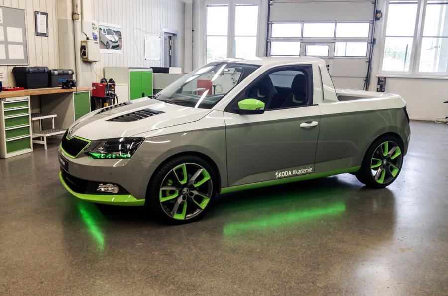 可愛創意 – 出自 Skoda 實習生之手的 Fabia Pickup Concept | JNK Motorsport by TAG Engineering Group