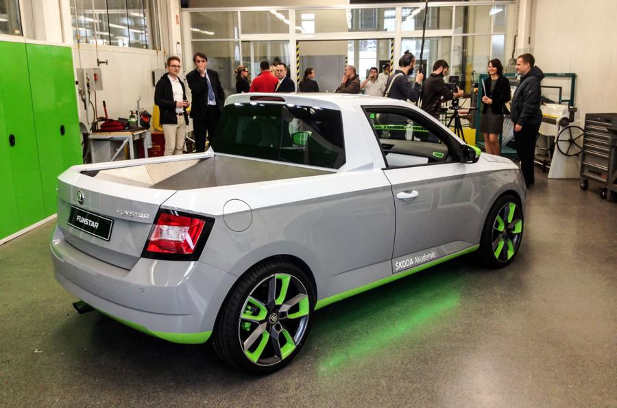 可愛創意 – 出自 Skoda 實習生之手的 Fabia Pickup Concept | JNK Motorsport by TAG Engineering Group