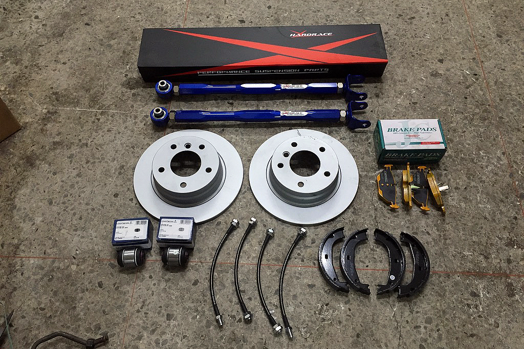Customer Red BMW E36 M3US 3.2 Project Stage1 – Suspension / E36 M3US 3.2 升級計畫第一階段 – 底盤部分 | JNK Motorsport by TAG Engineering Group