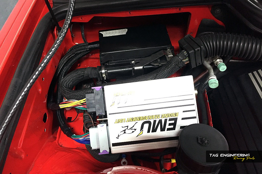 Customer Red BMW E36 M3US 3.2 Project Stage2 – RHD ITB & ECU Tune / E36 M3US 3.2 第二階段 – 引擎動力部分 | JNK Motorsport by TAG Engineering Group
