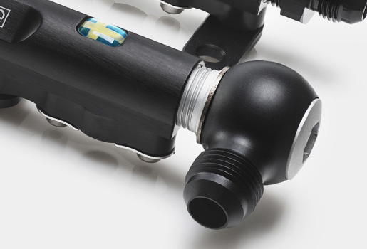 Nuke Performance High Quality Bolt-On Series High Flow Fuel Rails For BMW S65 V8 Engine 瑞典高品質高流量加大油軌 (直上型) | JNK Motorsport by TAG Engineering Group
