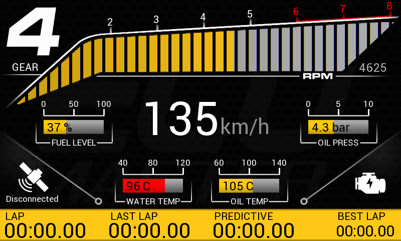 JNK Motorsport by TAG Engineering Group | ECUMaster ADU Digit Dashboard
