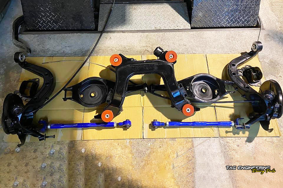 BMW E36 ALPINA Race Car Suspension Project Stage1 底盤升級計畫第一階段 | JNK Motorsport by TAG Engineering Group