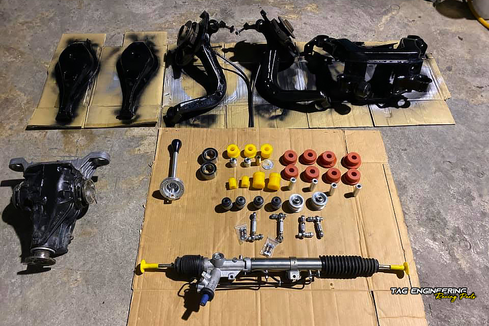 BMW E36 ALPINA Race Car Suspension Project Stage1 底盤升級計畫第一階段 | JNK Motorsport by TAG Engineering Group