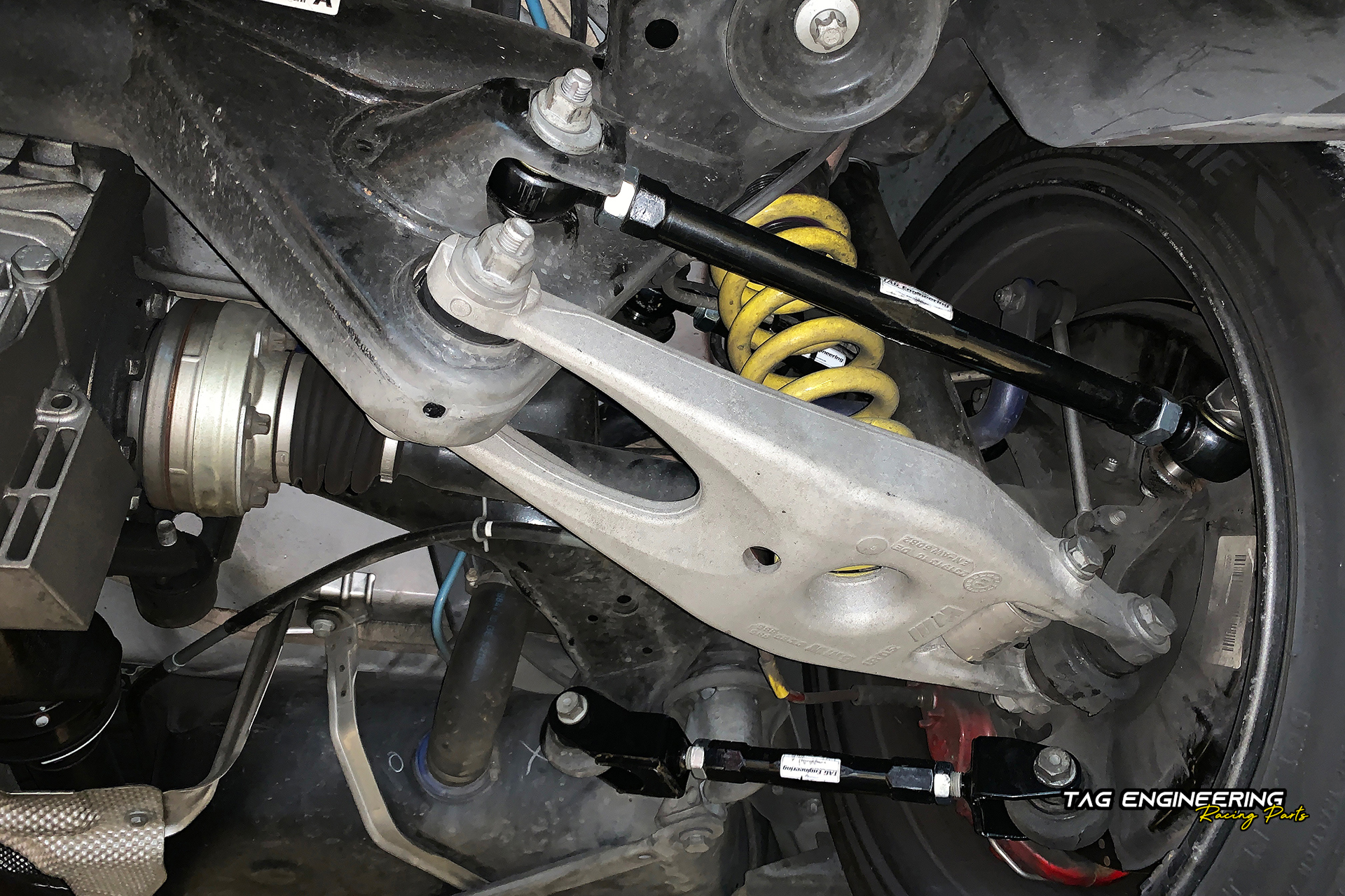 BMW E82 1M Front & Rear Adjustable Control Arm Upgrade. 全車前後可調控制臂升級計畫 | JNK Motorsport by TAG Engineering Group