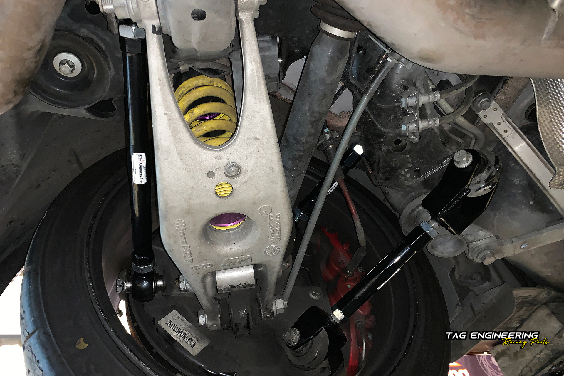 BMW E82 1M Front & Rear Adjustable Control Arm Upgrade. 全車前後可調控制臂升級計畫 | JNK Motorsport by TAG Engineering Group