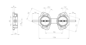 Universal ITB Throttle Bodies 40mm, 42mm, 45mm 口徑多喉獨立閥門 (需要 TPS 轉接座) | JNK Motorsport by TAG Engineering Group