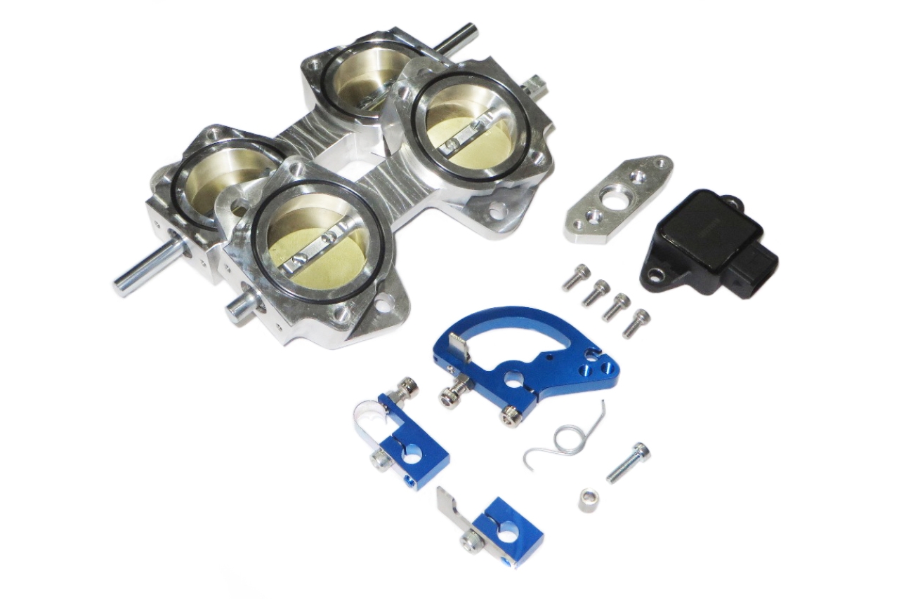 Basic Universal 4 Cylinder ITB System Set Up STD DCOE/DHLA Pattern 通用型多喉節氣門機構組 (四缸引擎) | JNK Motorsport by TAG Engineering Group
