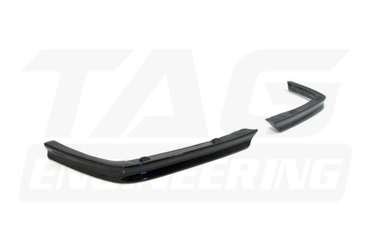 High Quality Carbon Housing Bottom Corner Splitters GT-Type Replica For BMW E36 碳纖維前下擾流風翼 (M3 保桿專用) | JNK Motorsport by TAG Engineering Group