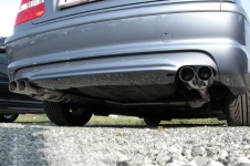 Eisenmann Performance Exhaust 4 pipe Rear Silencer In E46 M3 Look For BMW E46 (4xØ70mm) | JNK Motorsport by TAG Engineering Group