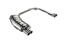 Eisenmann Performance Exhaust 4 pipe Rear Silencer In E46 M3 Look For BMW E46 (4xØ70mm) | JNK Motorsport by TAG Engineering Group