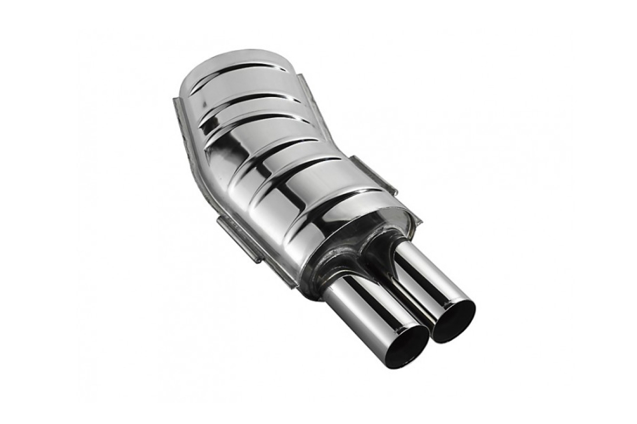 Eisenmann Performance Exhaust Sport Version Rear silencer For BMW E36 M3 (2xØ76mm) | JNK Motorsport by TAG Engineering Group