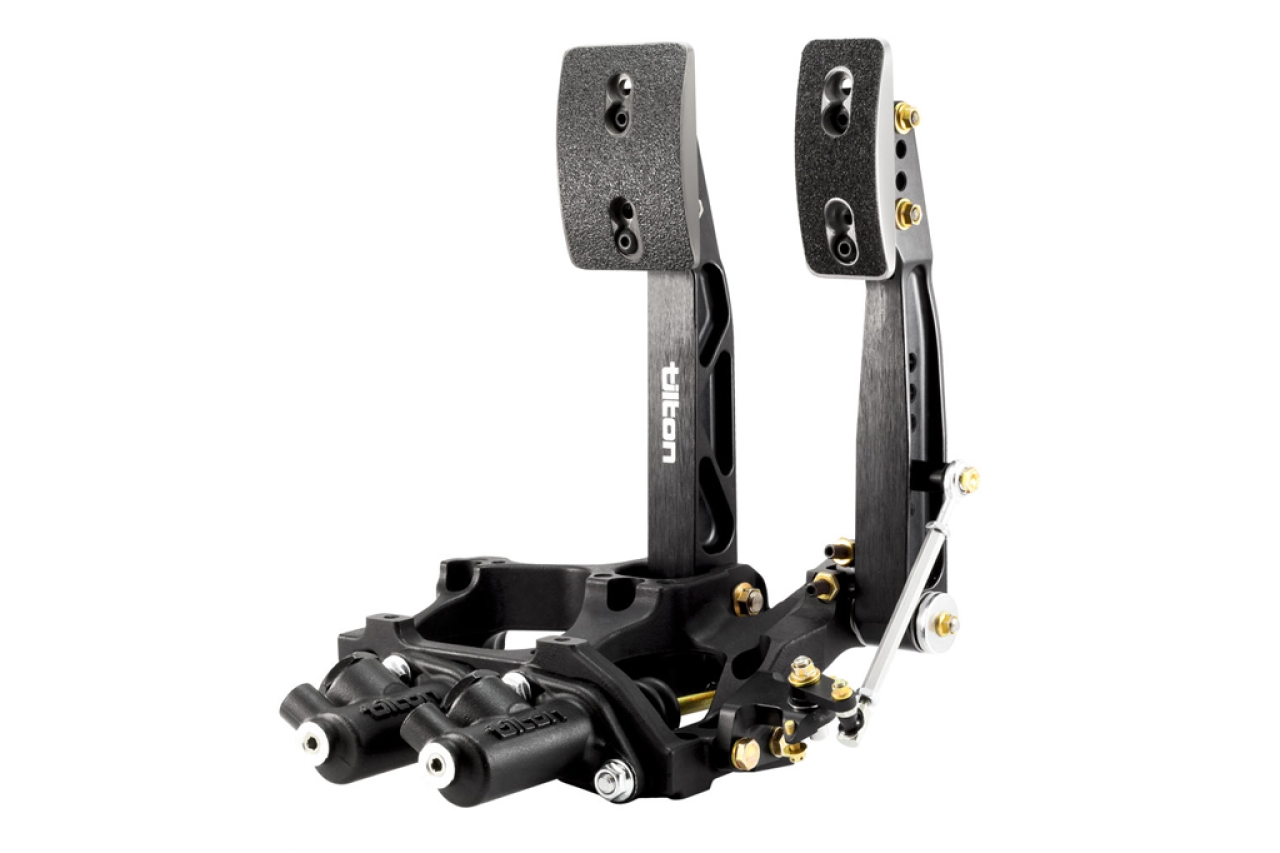 TILTON 600-Series 2-Pedal Underfoot Assembly 鍛造鋁合金輕量型兩件踏板總成 (煞車+油門, 直立式) | JNK Motorsport by TAG Engineering Group