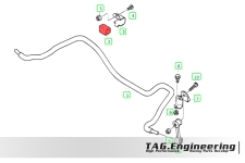 27 Pcs Complete Suspension Bushing Set For BMW E46 Non-M 全車底盤 27 件強化鐵套組 | JNK Motorsport by TAG Engineering Group