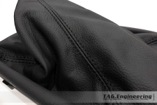 Black Shifter Genuine Leather Cover For BMW E36 德國進口真皮手排排檔皮套含固定架 | JNK Motorsport by TAG Engineering Group