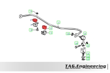 17 Pcs Complete Suspension Bushing Set For BMW E30 全車底盤 17 件強化鐵套組 | JNK Motorsport by TAG Engineering Group