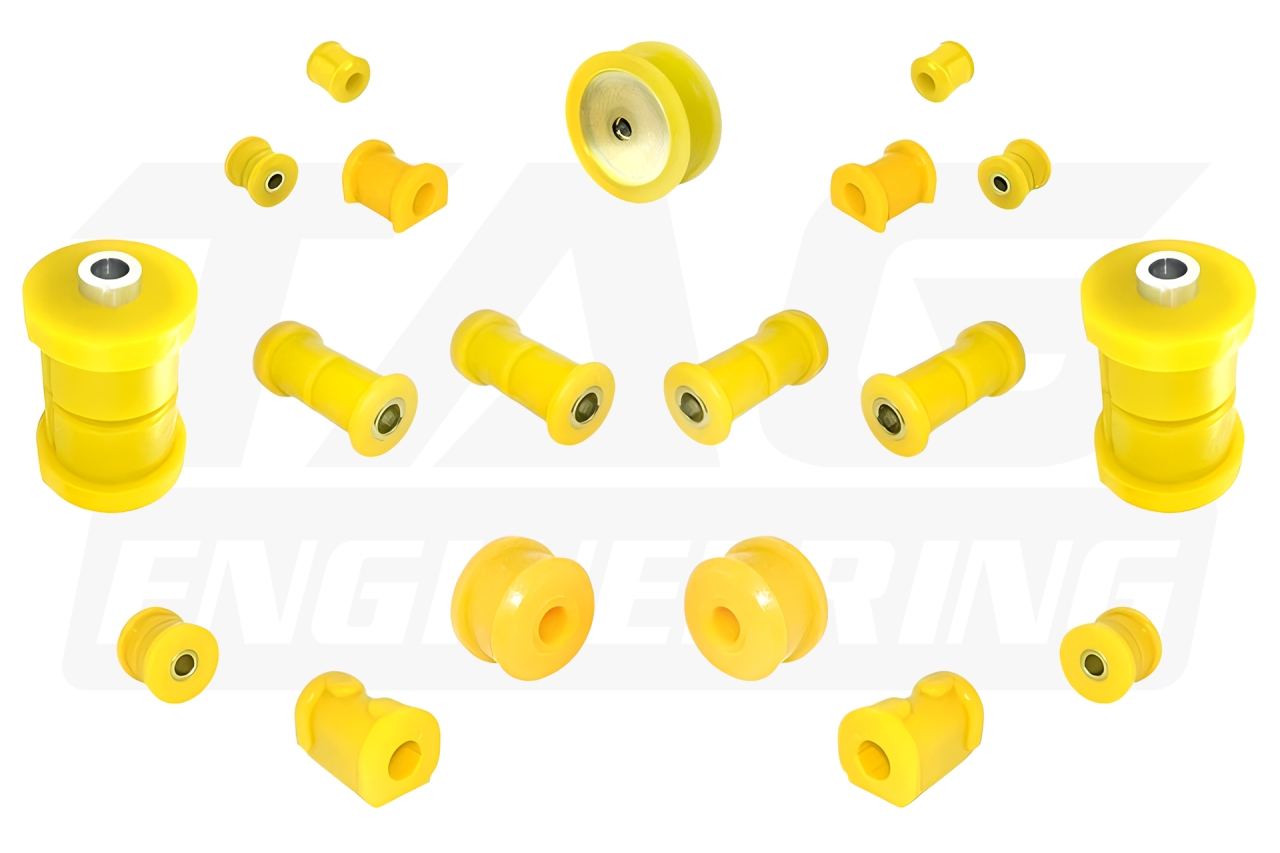 17 Pcs Complete Suspension Bushing Set For BMW E30 全車底盤 17 件強化鐵套組 | JNK Motorsport by TAG Engineering Group