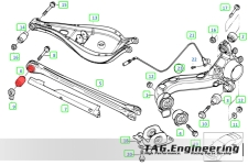 27 Pcs Complete Suspension Bushing Set for BMW E36 (Not fit Compact, Z3) 全車底盤 27 件強化鐵套組 | JNK Motorsport by TAG Engineering Group