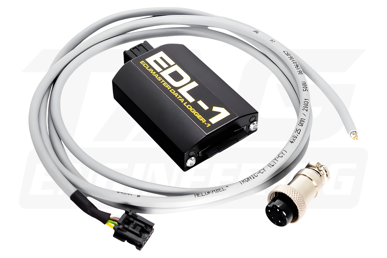 ECUMaster EDL-1 Serial Data Logger With Bluetooth Module Comes 4G Memory Card 外部資料記錄模組 (附4G記憶卡) | JNK Motorsport by TAG Engineering Group