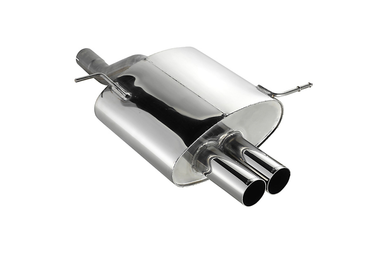 Eisenmann Performance Exhaust Sport Version Rear silencer For BMW E36 Compact(Ti) (2xØ70mm) | JNK Motorsport by TAG Engineering Group