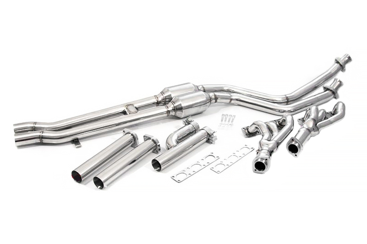 SDM Type2 High Flow EXHAUST System Include 400cell Euro3D4 Sport Catalysts Set for BMW E36 M50, M52 高性能運動化排氣套件(頭段+中段含金屬催化器) | JNK Motorsport by TAG Engineering Group