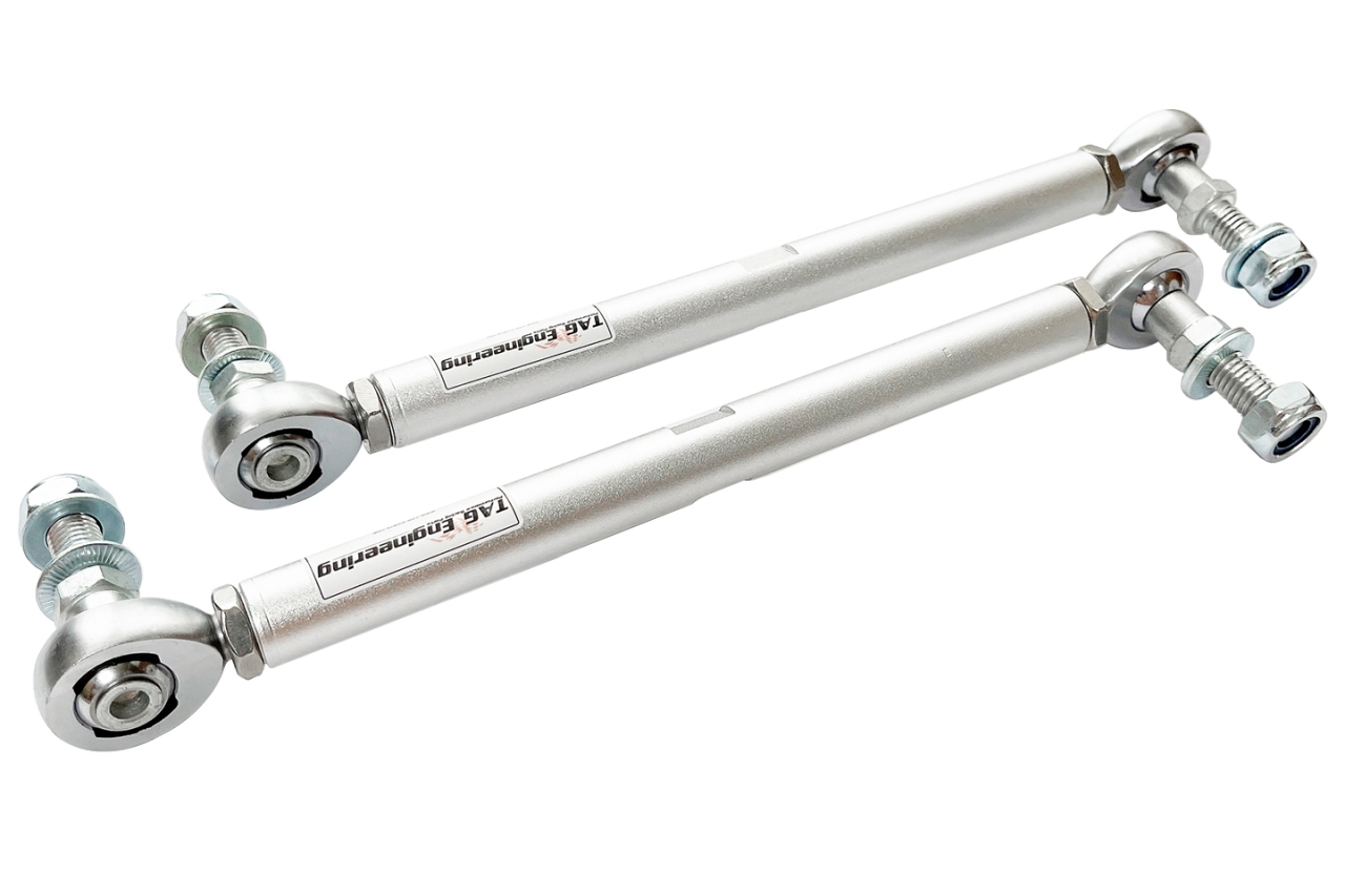 JNK Billet Adjustable Sway Bar Links For BMW E28, E32, E46, Z3(E36), Z4(E85, E86, E89) 可調魚眼李子串 (前) | JNK Motorsport by TAG Engineering Group