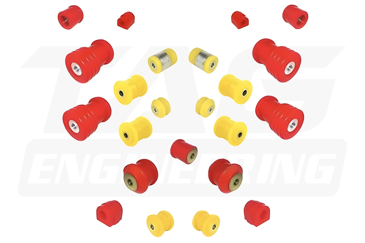23 Pcs Complete Suspension Bushing Set for E39 Touring (5門旅行車)全車底盤 23 件強化鐵套組 | JNK Motorsport by TAG Engineering Group