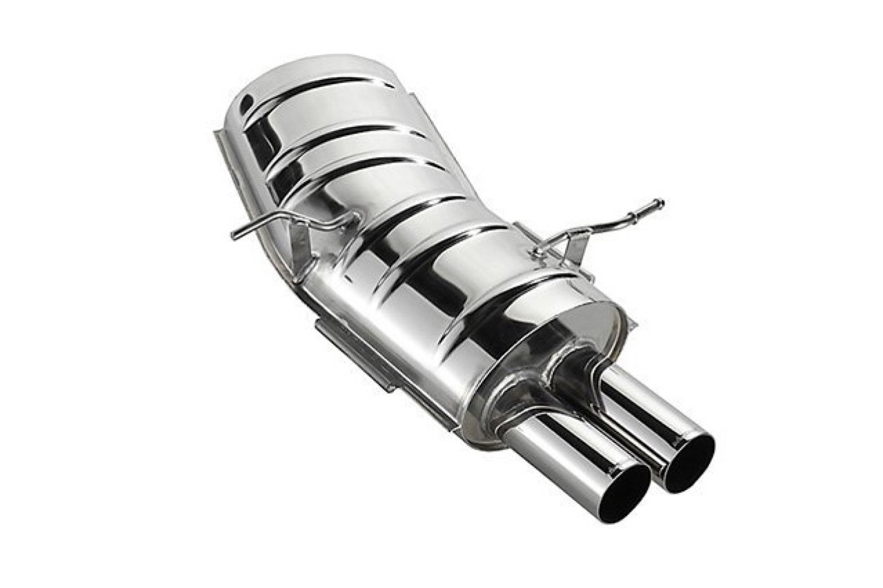 Eisenmann Performance Exhaust Sport Version Rear Silencer For BMW E46 320, 325, 330 (2xØ76mm) | JNK Motorsport by TAG Engineering Group
