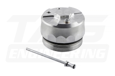 Duralumin Billet 3 Sensor Block Oil Filter Cover For BMW M52, M54 Engine 高品質鋁合金改裝機油蓋適配器套件 (3組傳感器孔) | JNK Motorsport by TAG Engineering Group