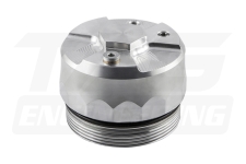 Duralumin Billet 3 Sensor Block Oil Filter Cover For BMW M52, M54 Engine 高品質鋁合金改裝機油蓋適配器套件 (3組傳感器孔) | JNK Motorsport by TAG Engineering Group