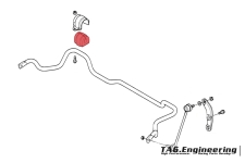 23 Pcs Complete Suspension Bushing Set For E39 Sedan 全車底盤 23 件強化鐵套組 | JNK Motorsport by TAG Engineering Group
