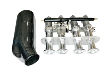 Complete Bolt On Individual Throttle Bodies ITB Kit For BMW M10 Engine 四喉進氣直噴套件 (含碳纖維集氣箱) | JNK Motorsport by TAG Engineering Group