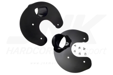 Front Brake Force Cooling Ducts Plate For BMW E30 (Non-M3) 前煞車盤強制冷卻導風罩 | JNK Motorsport by TAG Engineering Group