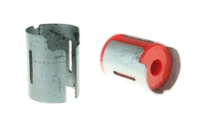 2 Pcs Heavy Duty Shift Arm Bracket Bushing Set 90ShA For BMW 排檔座上鋁桿前後強化襯套組 (前端圓形) | JNK Motorsport by TAG Engineering Group