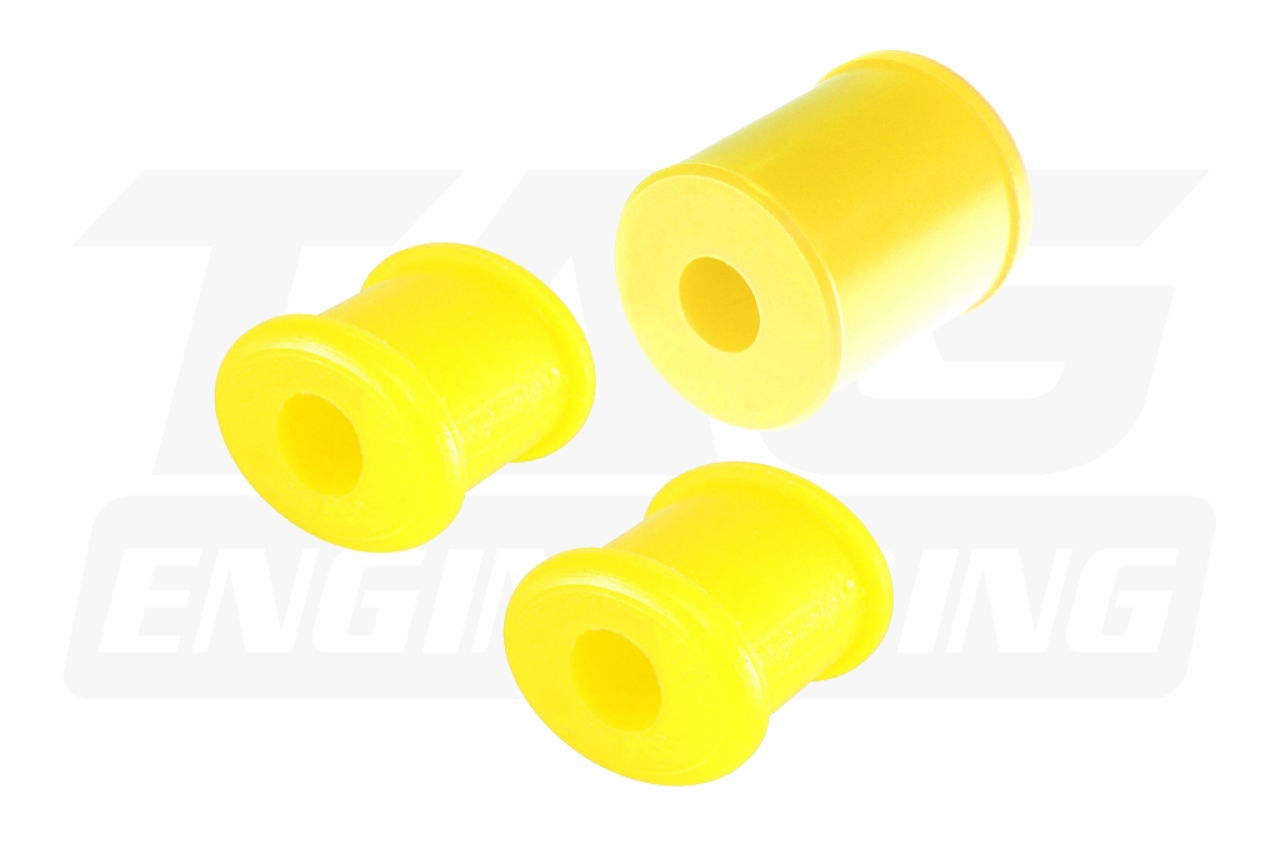 3 Pcs 90ShA Heavy Duty Y-Type Shift Arm Bracket Bushing (19mm) Set For BMW 排檔機構上鋁桿前後強化襯套組 (前端雙叉橢圓型, 19mm) | JNK Motorsport by TAG Engineering Group