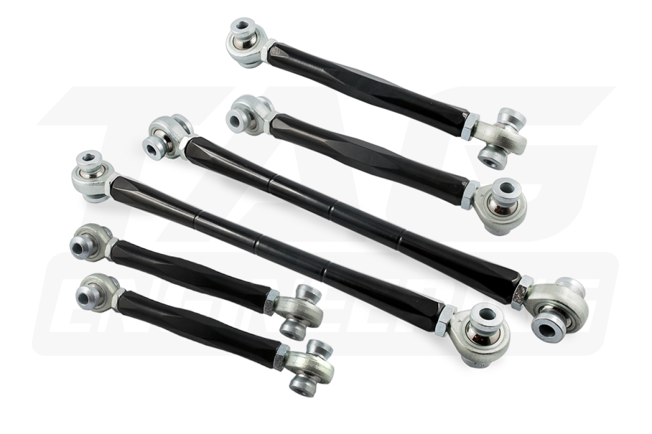Gen2 Adjustable Rear Control Arm Set For BMW E90, E91, E92, E93 Non-M 高鋼性魚眼可調後控制臂套件 | JNK Motorsport by TAG Engineering Group