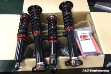 TAG Custom Edition K-SPORT Hi-Low Kit Coilover With Rear Spring Integration Shock For BMW E36, Compact(Ti), Z3 Non-M 客製版高低軟硬可調懸吊組 (後彈簧整合式) | JNK Motorsport by TAG Engineering Group