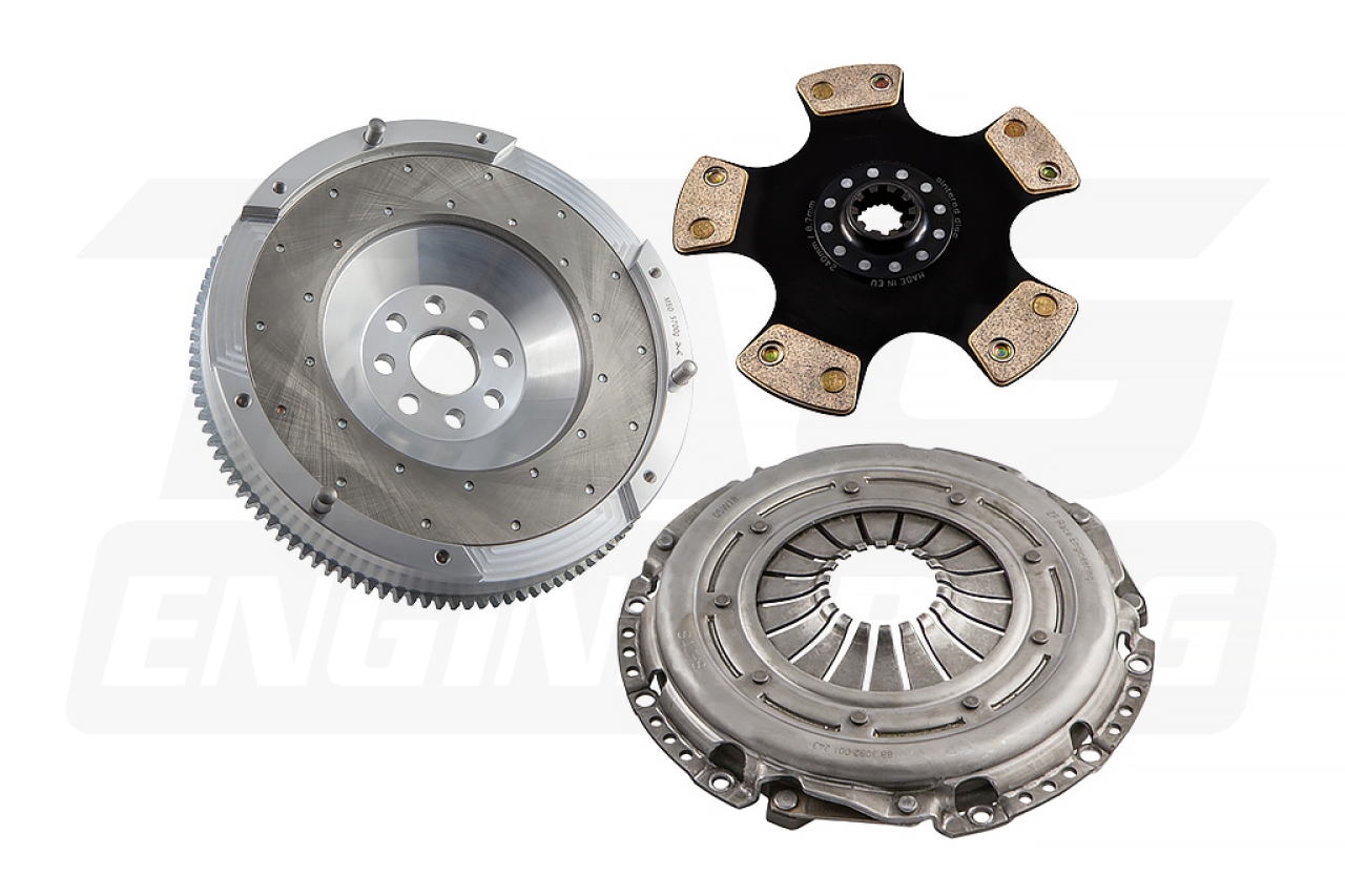 OE Quaity 240mm Light-Flywheel + Sintered Clutch Disc Set For BMW M50 Engine 高性能傳動套件 (輕量化單質飛輪, 陶瓷燒結離合器) | JNK Motorsport by TAG Engineering Group