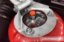 Duralumin Billet 4-Way Front Coilover Adjustable Camber Plate For BMW E90, E91, E92, E93 全向可調前懸吊魚眼上座 (4way, 3D) | JNK Motorsport by TAG Engineering Group