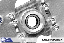 Duralumin Billet Front Coilover Adjustable Camber Plate For BMW E90, E91, E92, E93 可調前懸吊魚眼上座 | JNK Motorsport by TAG Engineering Group