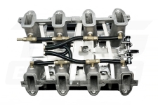 Complete Bolt On ITB Kit (Cathedral Port) Open Trumpet For Gen3 GM LS3 V8 Engines 完整專用直上 8 喉直噴進氣系統 (LS3, 開放式) | JNK Motorsport by TAG Engineering Group