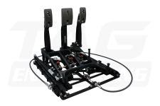 TILTON 850-Series 3-pedal Underfoot Pedal Assembly with Slider System 高階鍛造賽車踏板組 (直立式、全可調滑塊系統) | JNK Motorsport by TAG Engineering Group