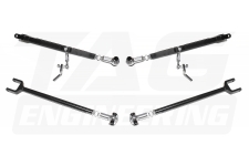 Forged Billet Rear Upper & Lower Control Arm Set For BMW E36 鍛造鋁合金魚眼可調後控制臂全套組 | JNK Motorsport by TAG Engineering Group