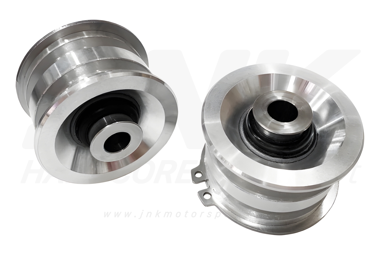 JNK Gen1 Alu-Billet DTM Gr.A Rear Trailing Arm Front Uniball Bushing Set For BMW E36, E46, Z4(E85, E86, E89) 魚眼後牛腿鐵套組 | JNK Motorsport by TAG Engineering Group