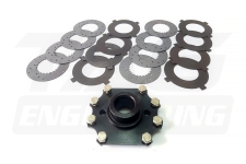Maximum Performance Clutch Plate Set + Billet Steel Cap Upgrade Set For BMW E30, E36 188mm LSD 加強型摩擦片升級套件 | JNK Motorsport by TAG Engineering Group